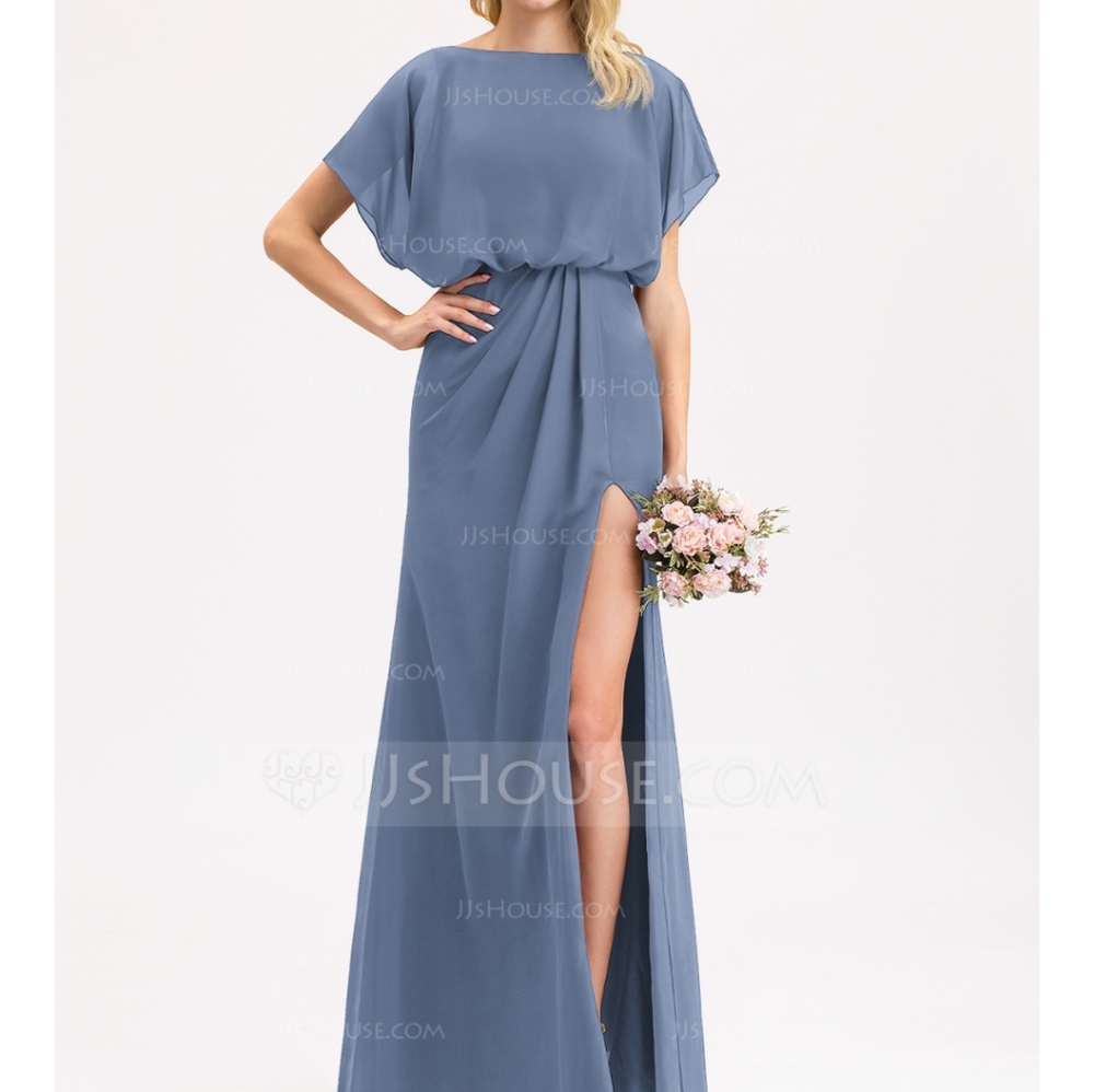 NWT JJ'S HOUSE SLATE BLUE DRESS Size 8